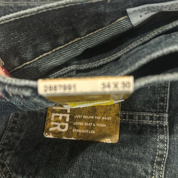 NWT Men’s Lee carpenter dungarees 34x30 - Picture 3 of 5